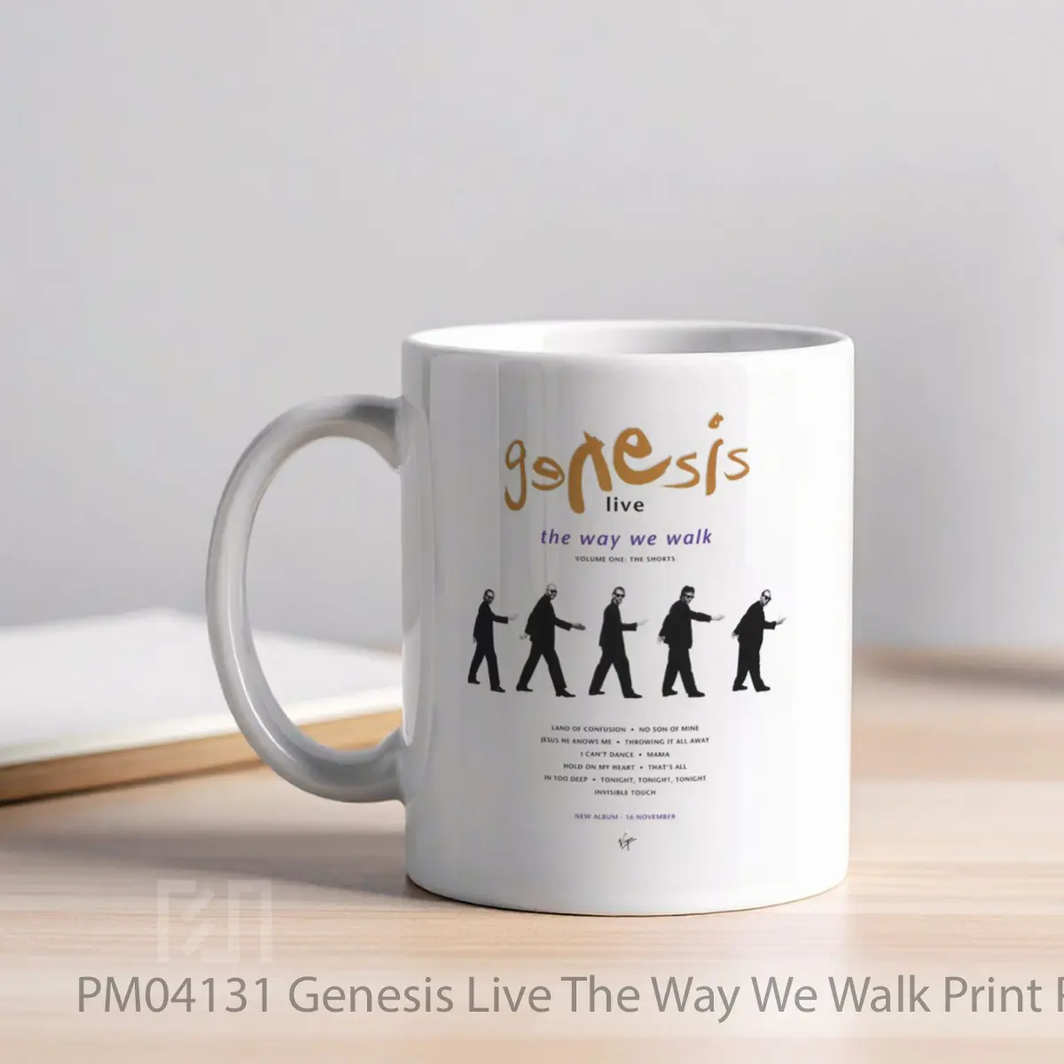 Mug Genesis Live The Way We Walk Print MPM04131 - All-side / Desain