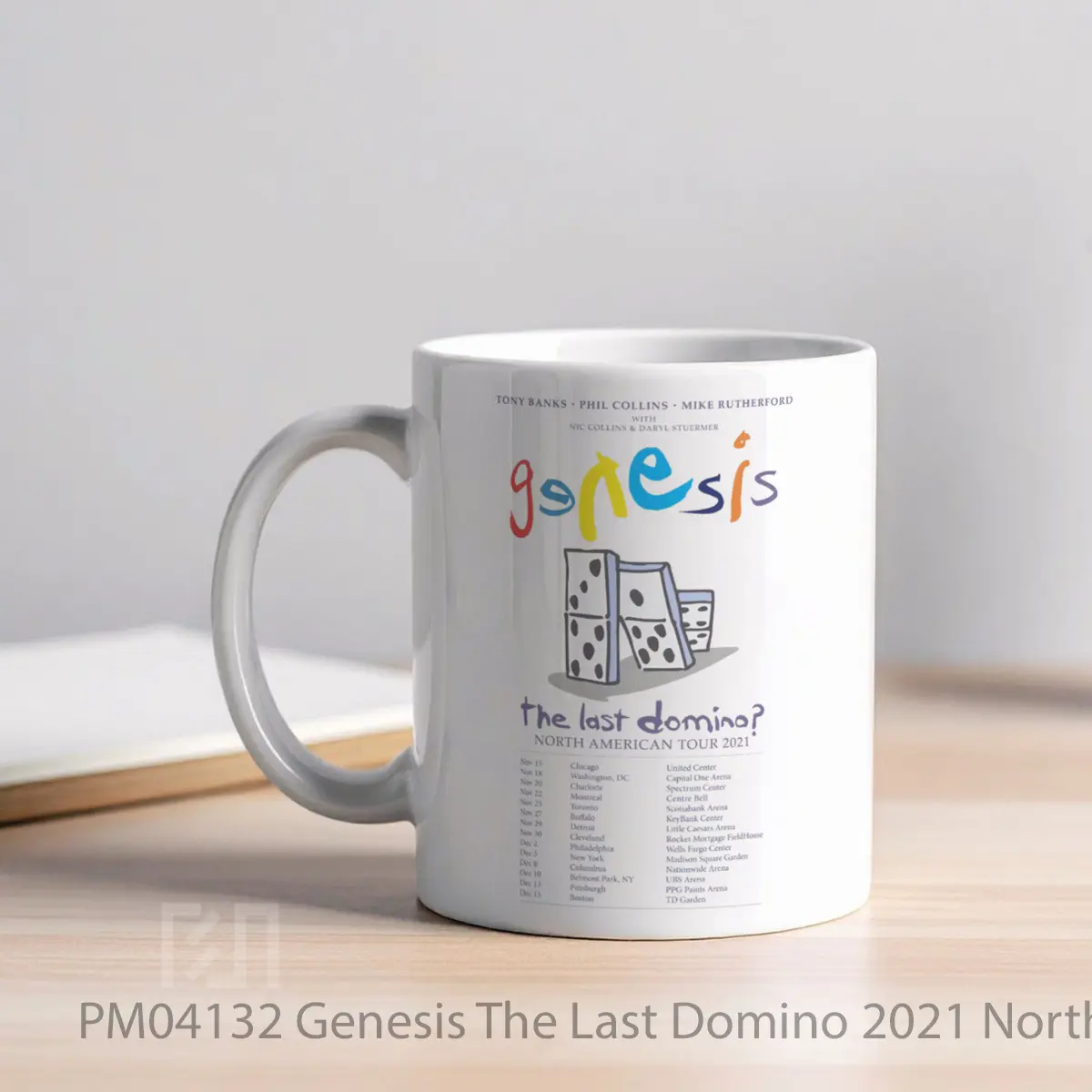 Mug Genesis The Last Domino 2021 North American Tour MPM04132 - All-side / Desain