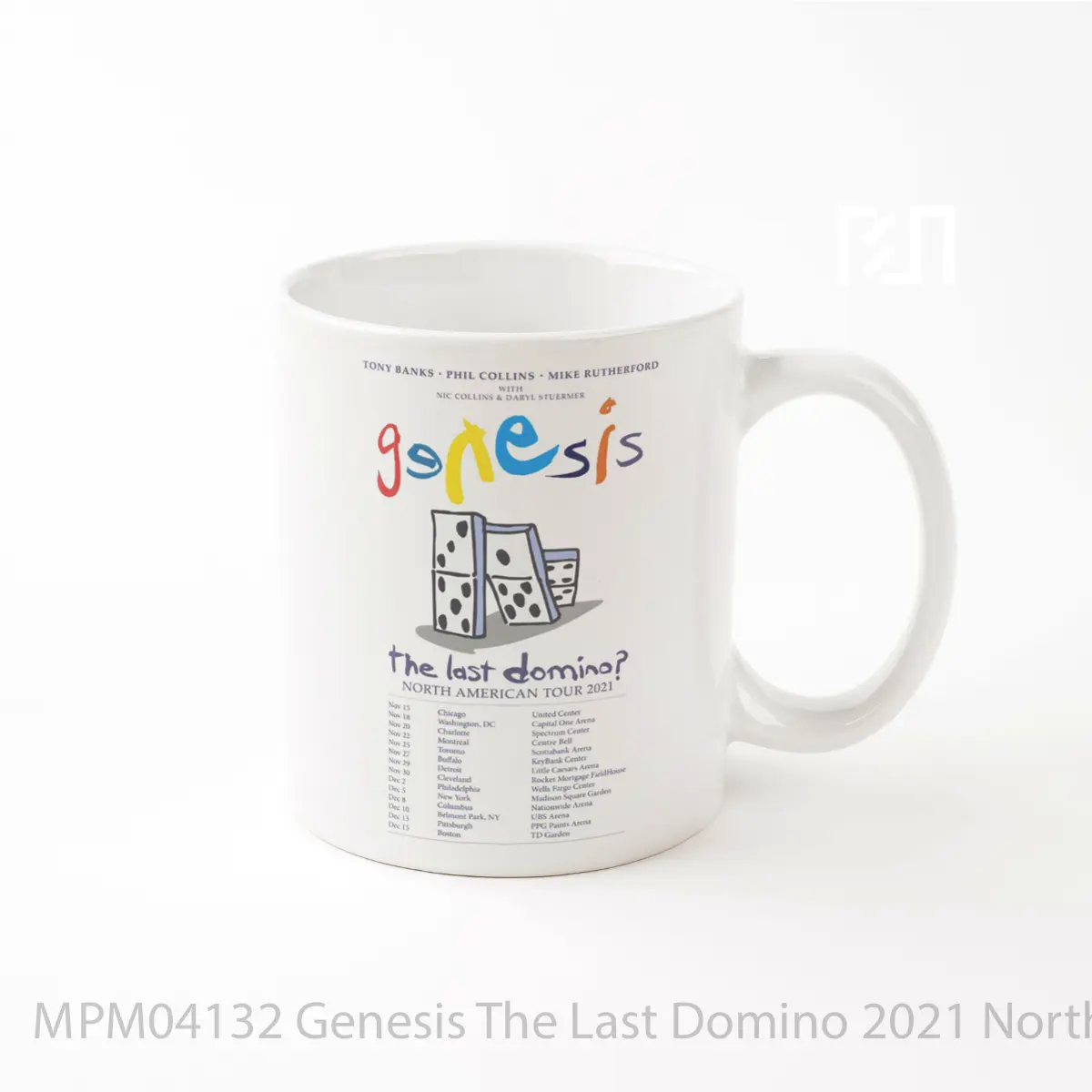 Mug Genesis The Last Domino 2021 North American Tour MPM04132