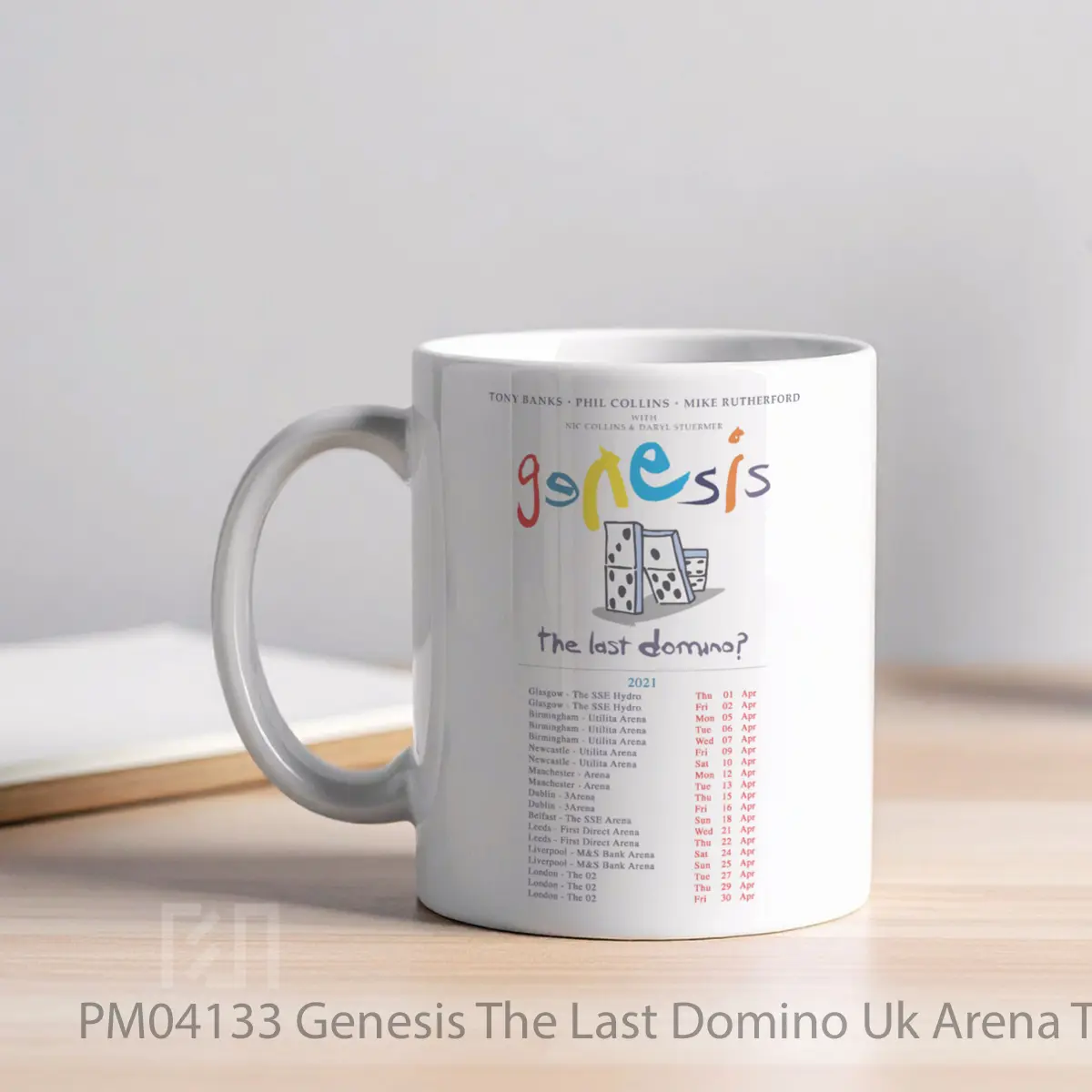 Mug Genesis The Last Domino Uk Arena Tour 2021 MPM04133 - All-side / Desain