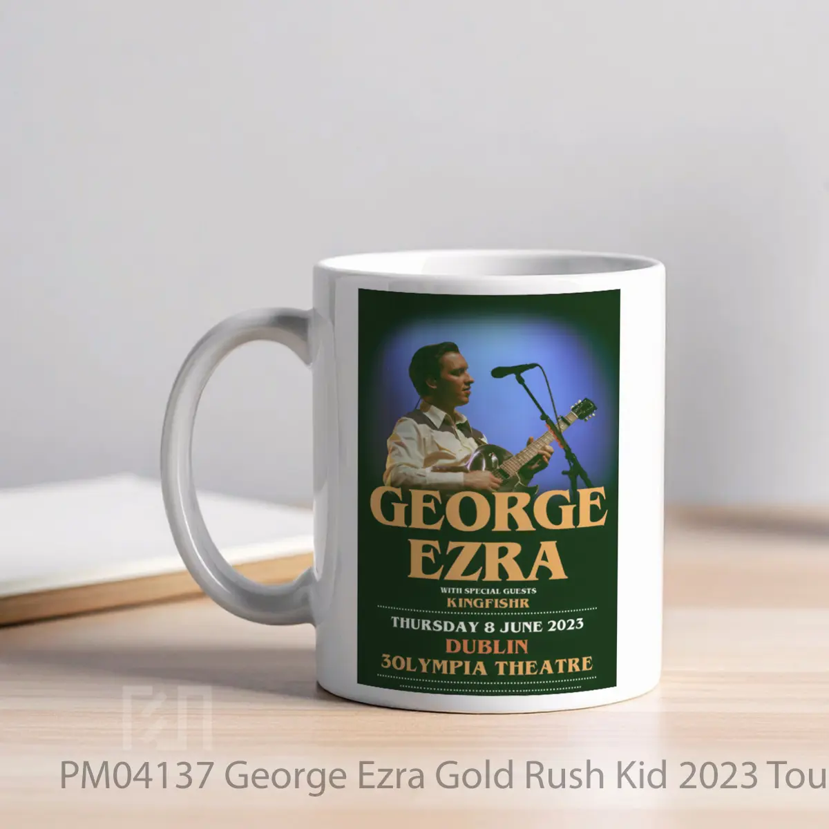 Mug George Ezra Gold Rush Kid 2023 Tour 1 MPM04137 - All-side / Desain