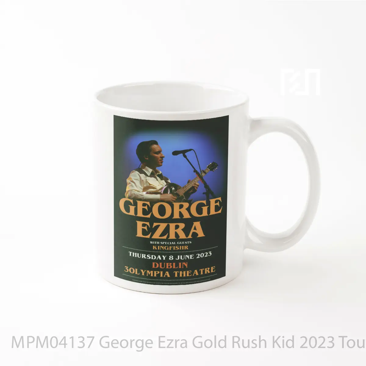 Mug George Ezra Gold Rush Kid 2023 Tour 1 MPM04137