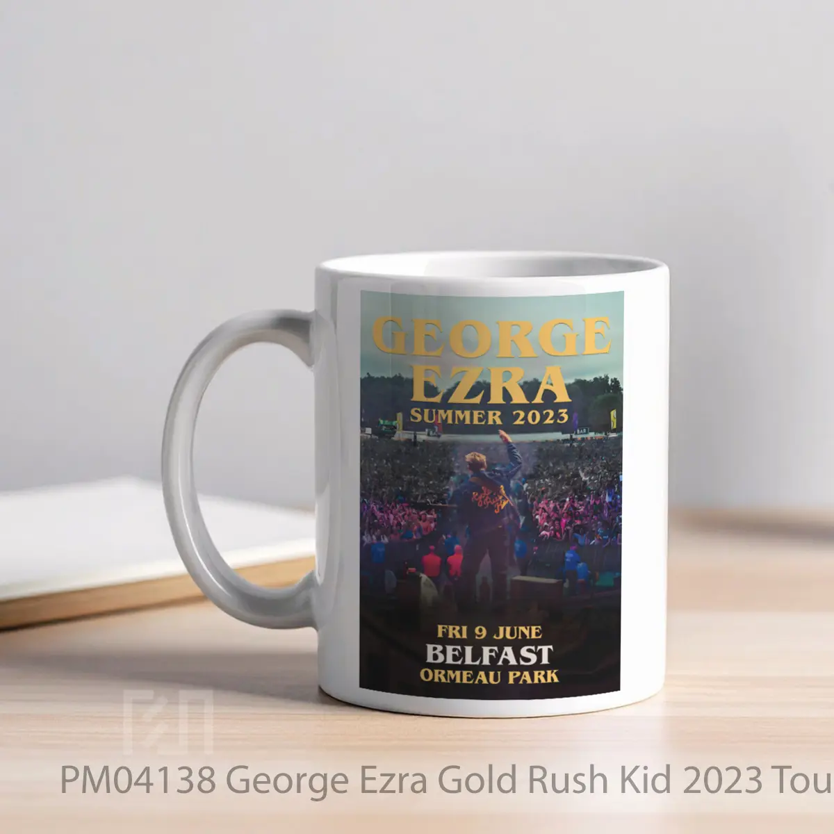 Mug George Ezra Gold Rush Kid 2023 Tour MPM04138 - All-side / Desain