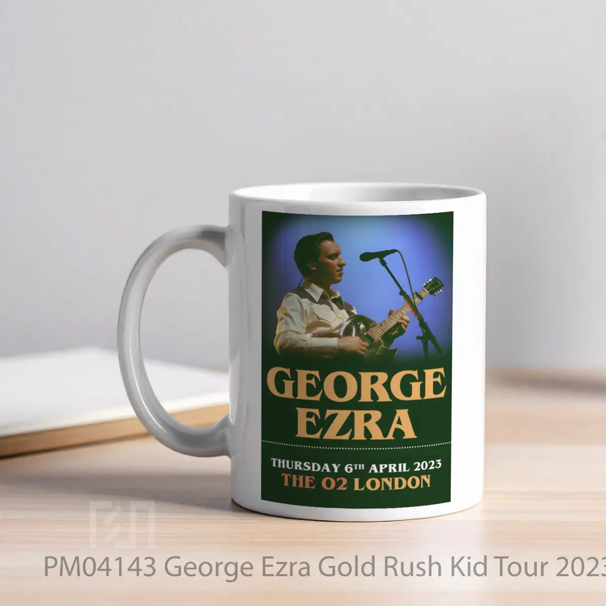 Mug George Ezra Gold Rush Kid Tour 2023 London The O2 Arena MPM04143 - All-side / Desain