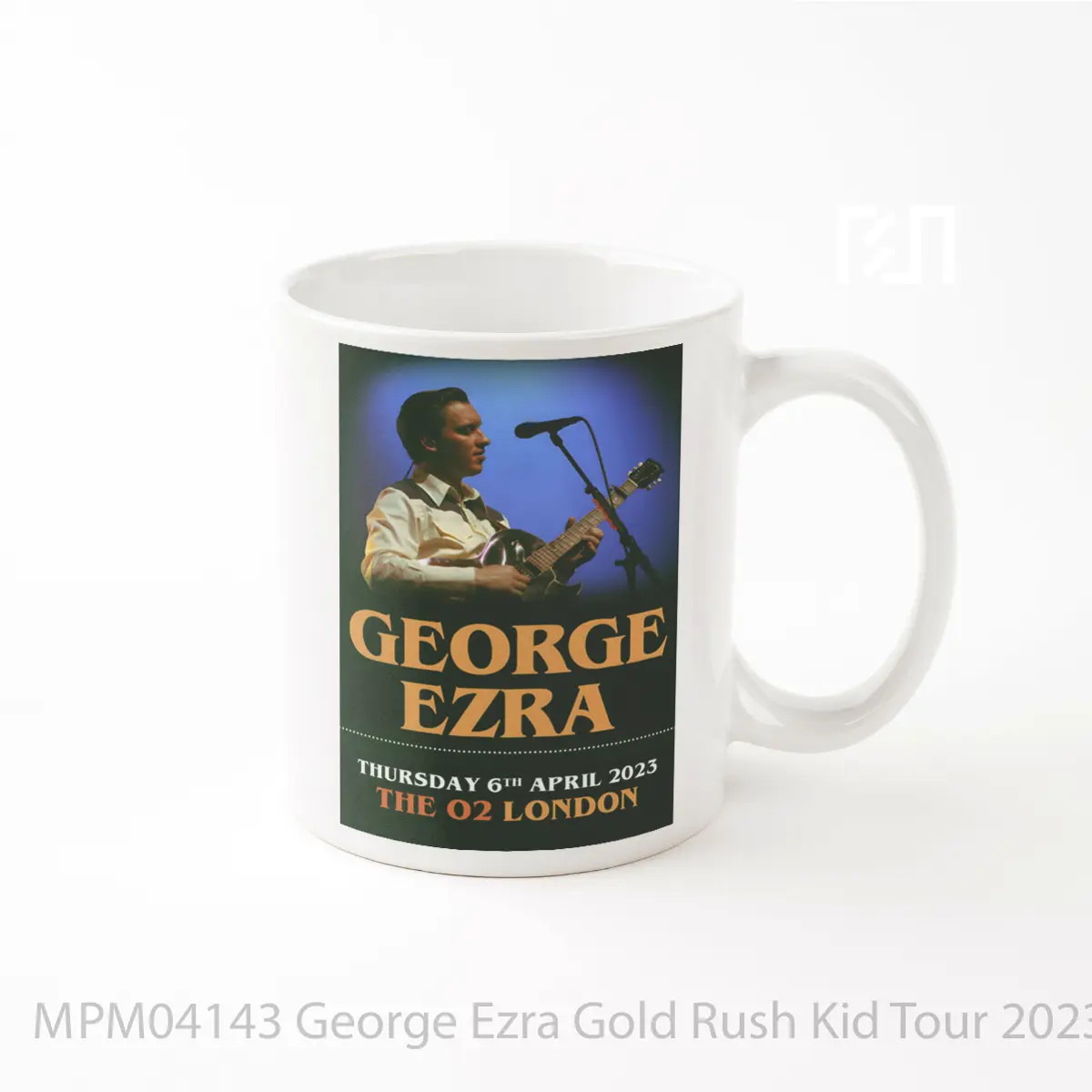Mug George Ezra Gold Rush Kid Tour 2023 London The O2 Arena MPM04143