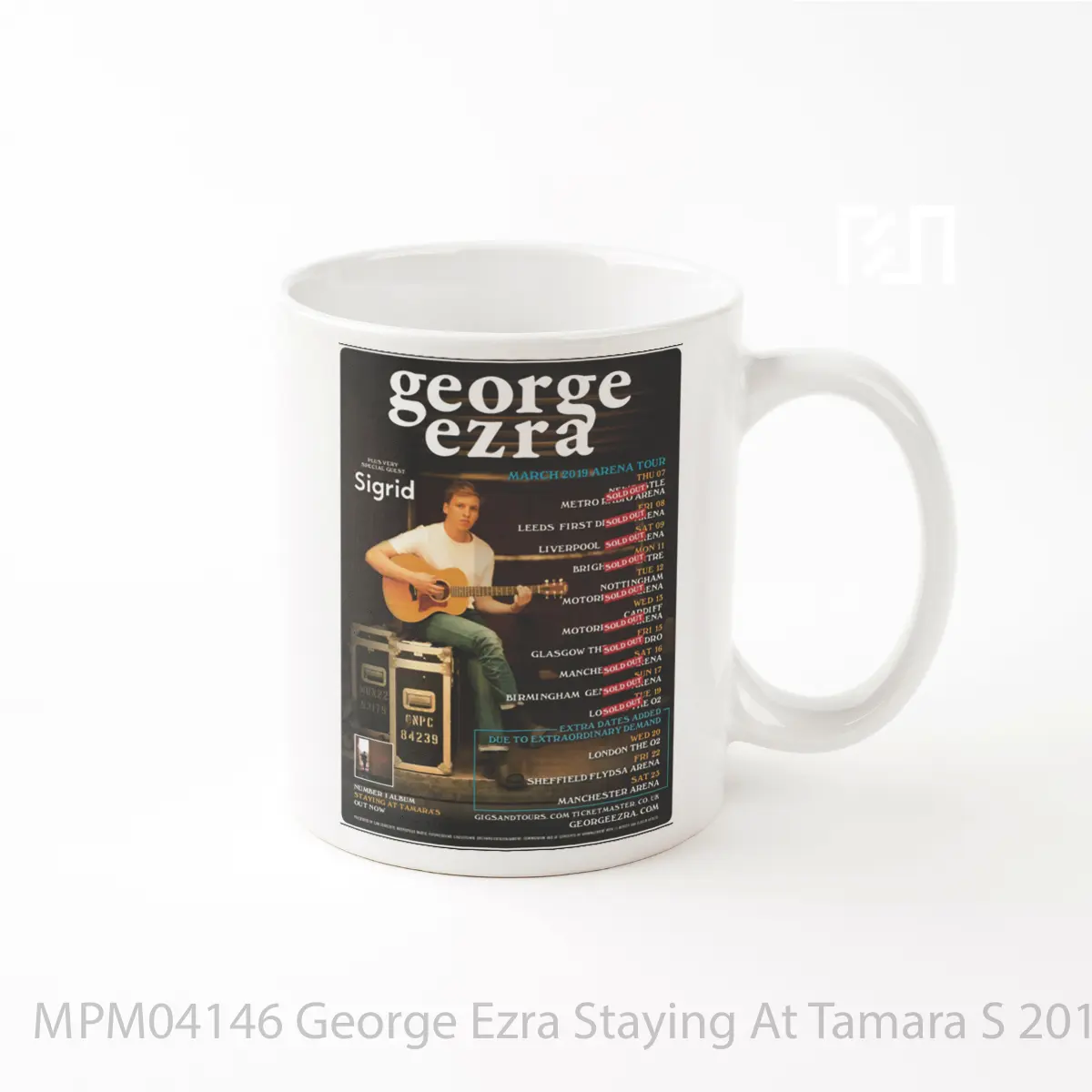 Mug George Ezra Staying At Tamara S 2019 Uk Arena Tour MPM04146