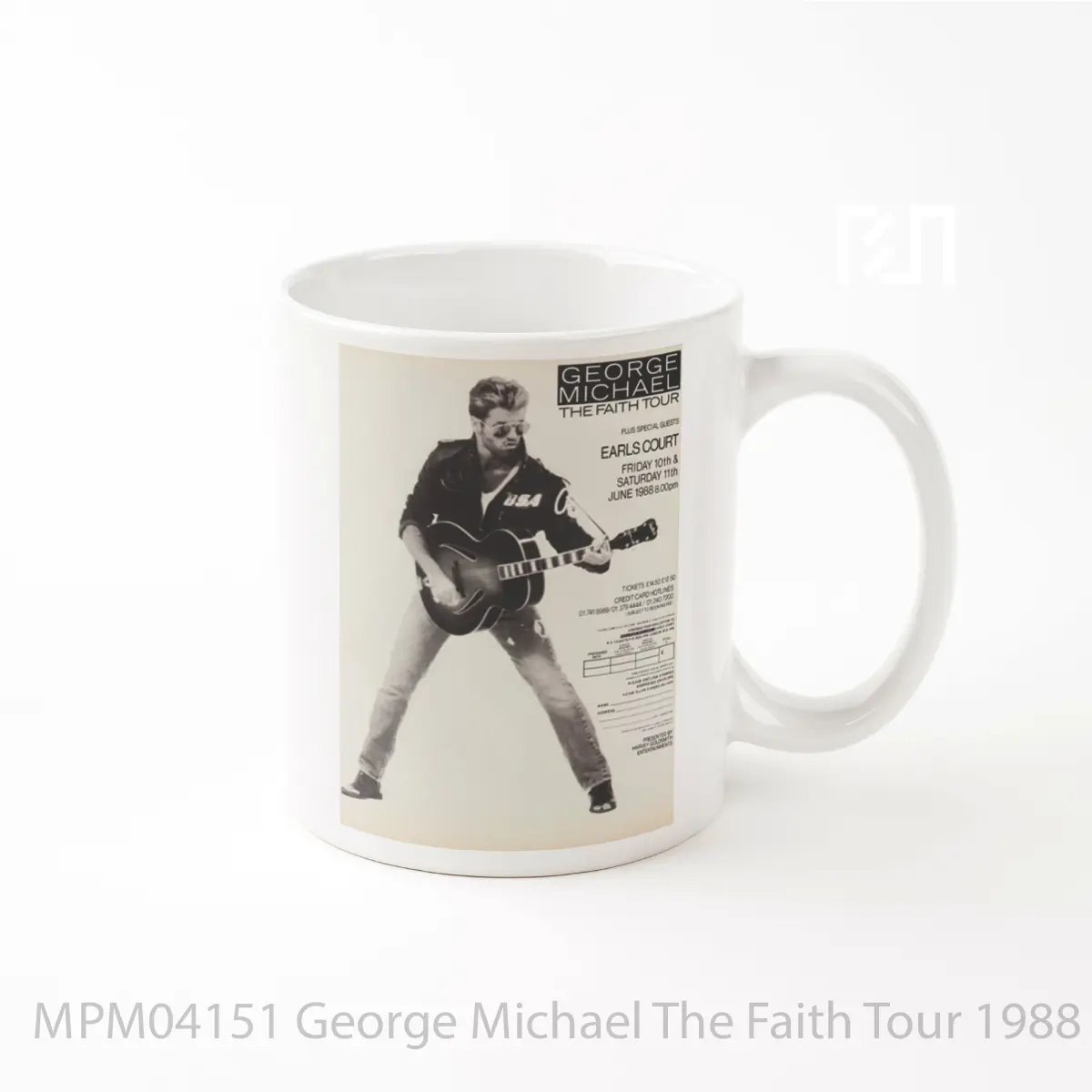 Mug George Michael The Faith Tour 1988 London MPM04151