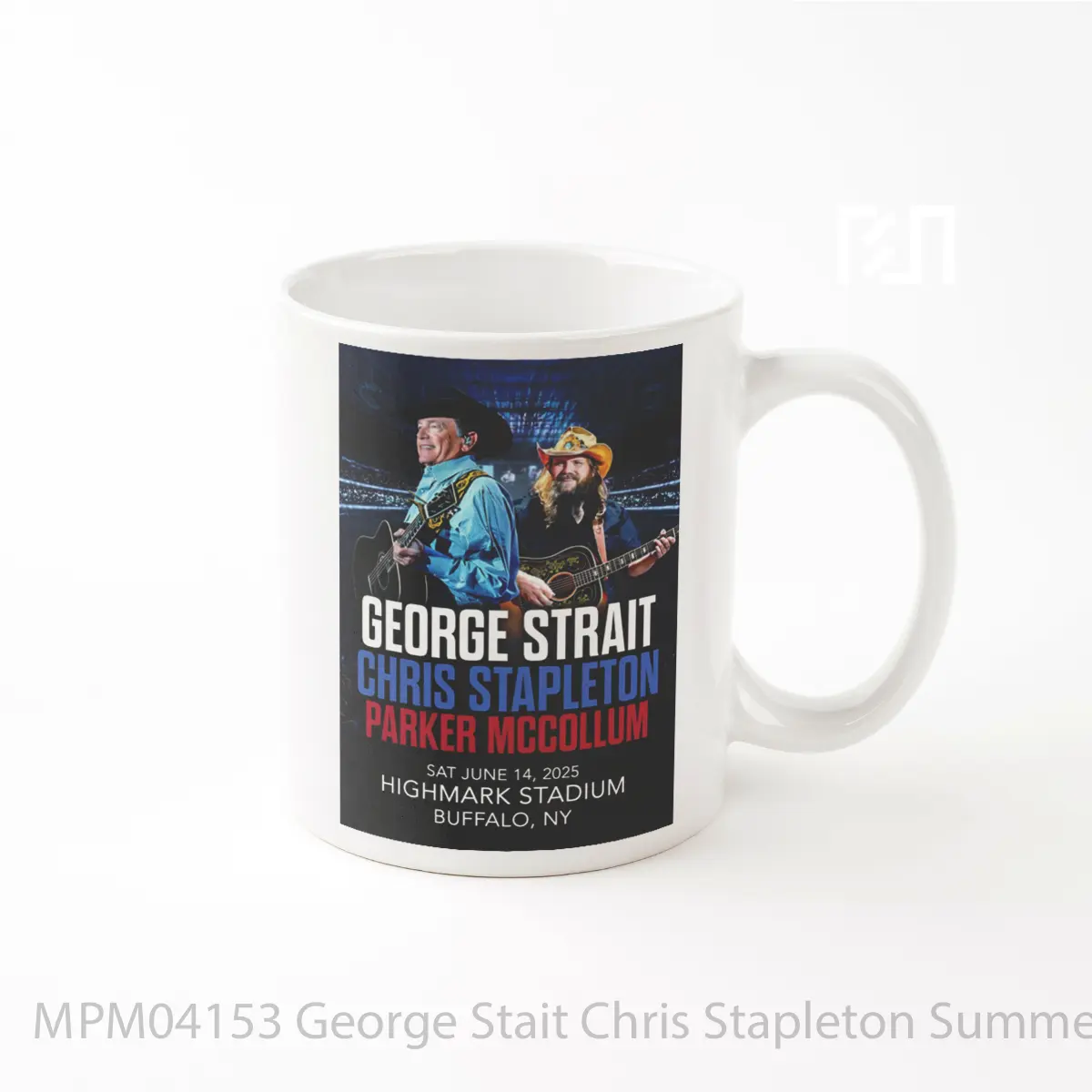 Mug George Stait Chris Stapleton Summer 2025 Tour MPM04153