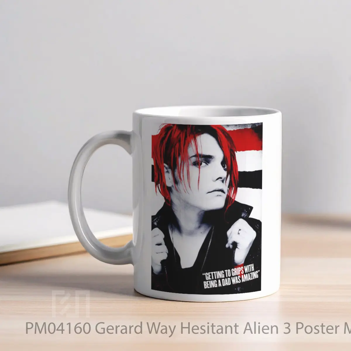 Mug Gerard Way Hesitant Alien 3 MPM04160 - All-side / Desain
