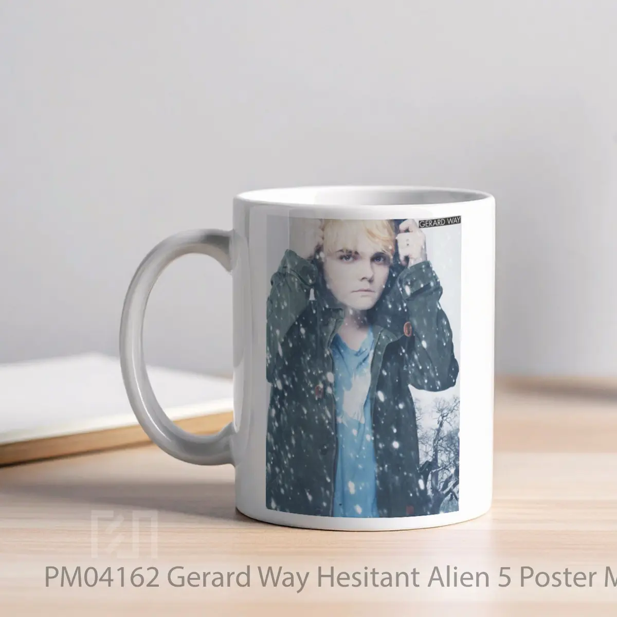 Mug Gerard Way Hesitant Alien 5 MPM04162 - All-side / Desain