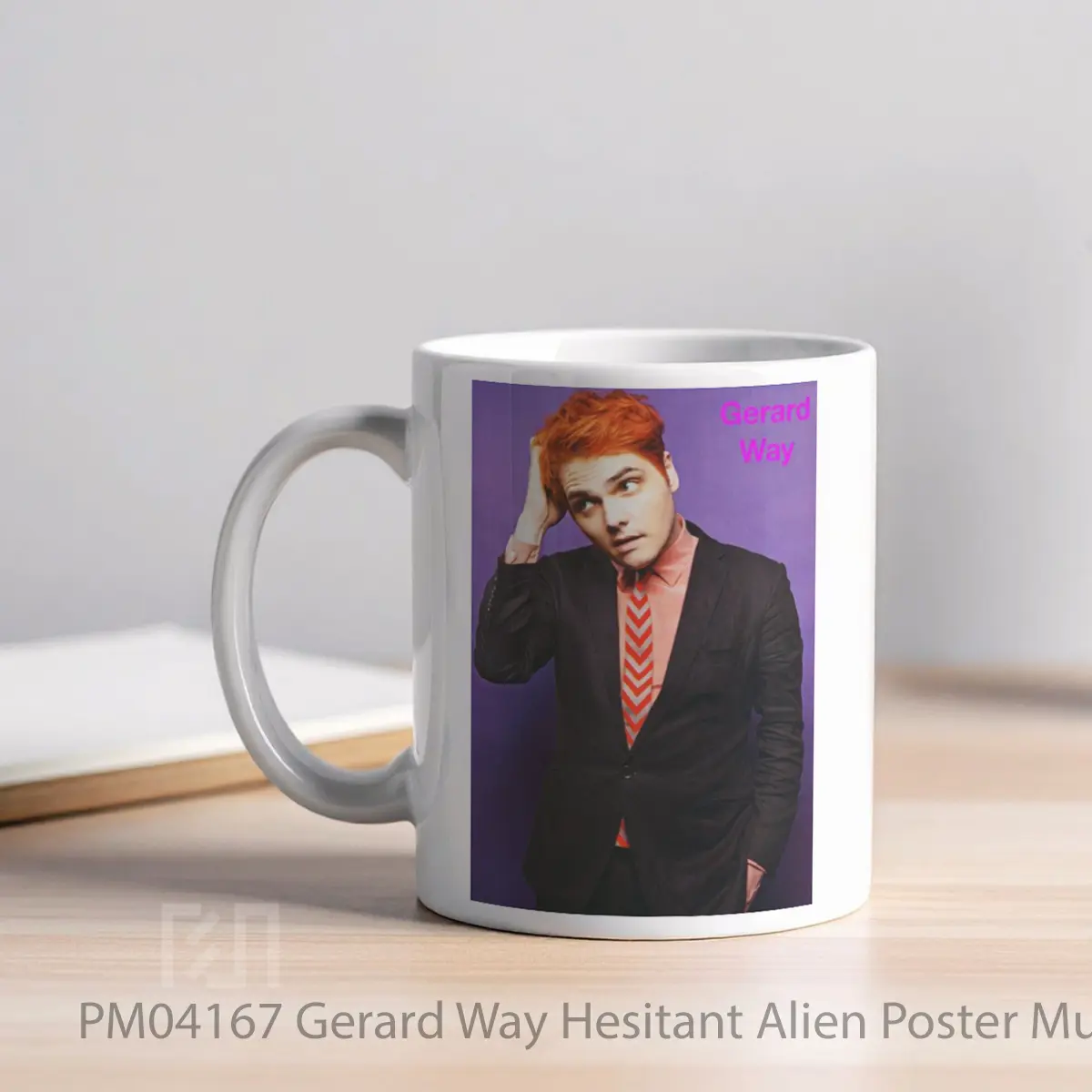 Mug Gerard Way Hesitant Alien MPM04167 - All-side / Desain