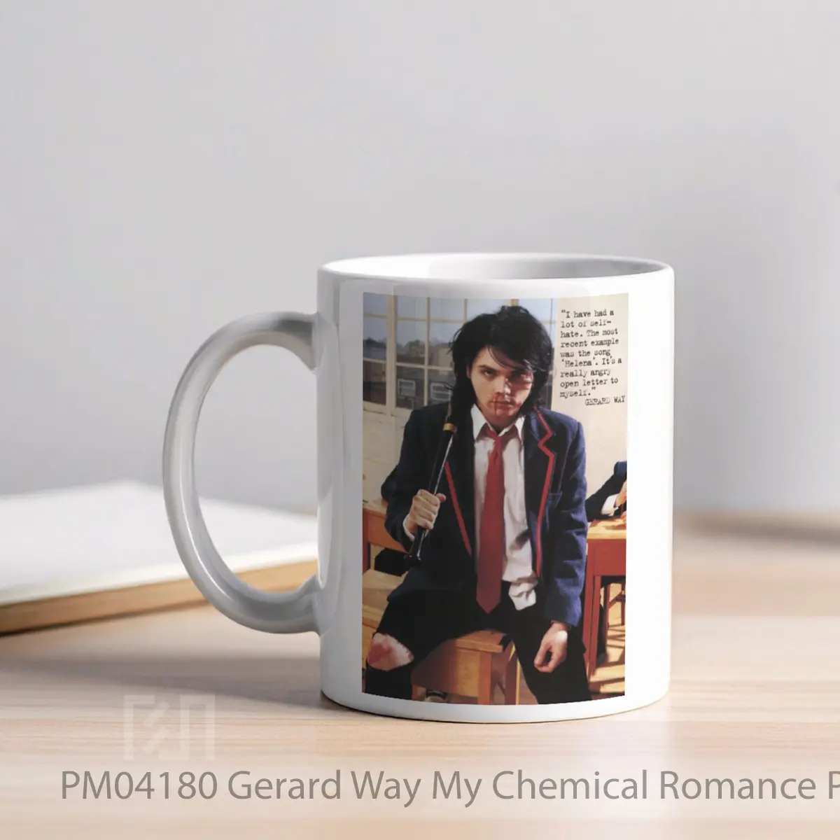 Mug Gerard Way My Chemical Romance MPM04180 - All-side / Desain