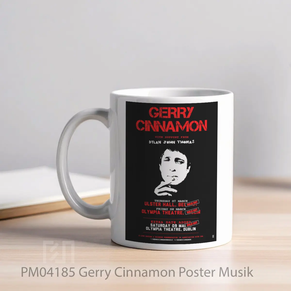 Mug Gerry Cinnamon MPM04185 - All-side / Desain