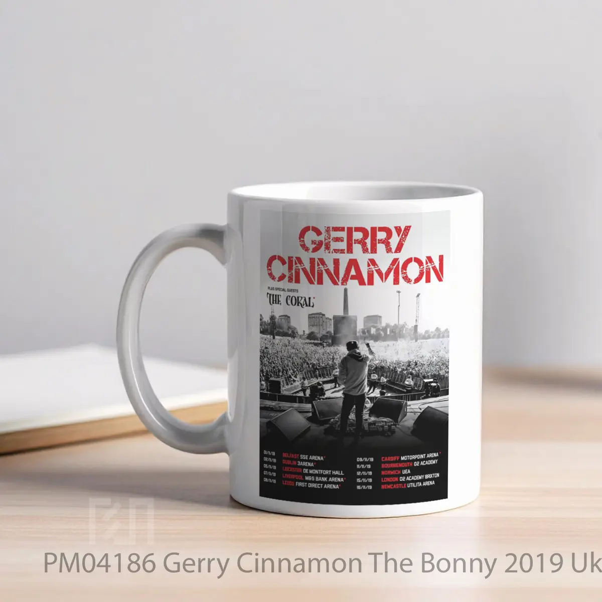 Mug Gerry Cinnamon The Bonny 2019 Uk Tour MPM04186 - All-side / Desain