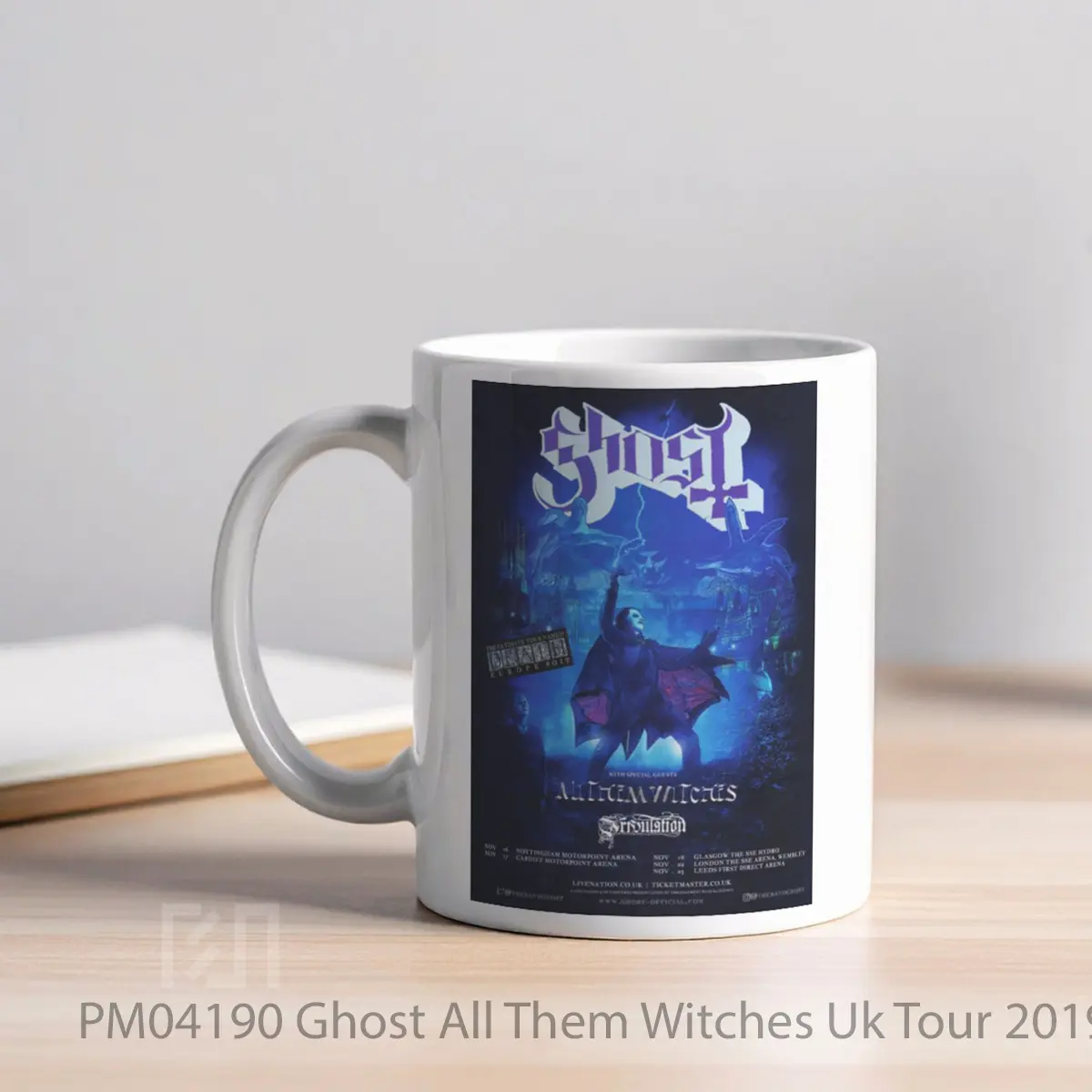 Mug Ghost All Them Witches Uk Tour 2019 MPM04190 - All-side / Desain