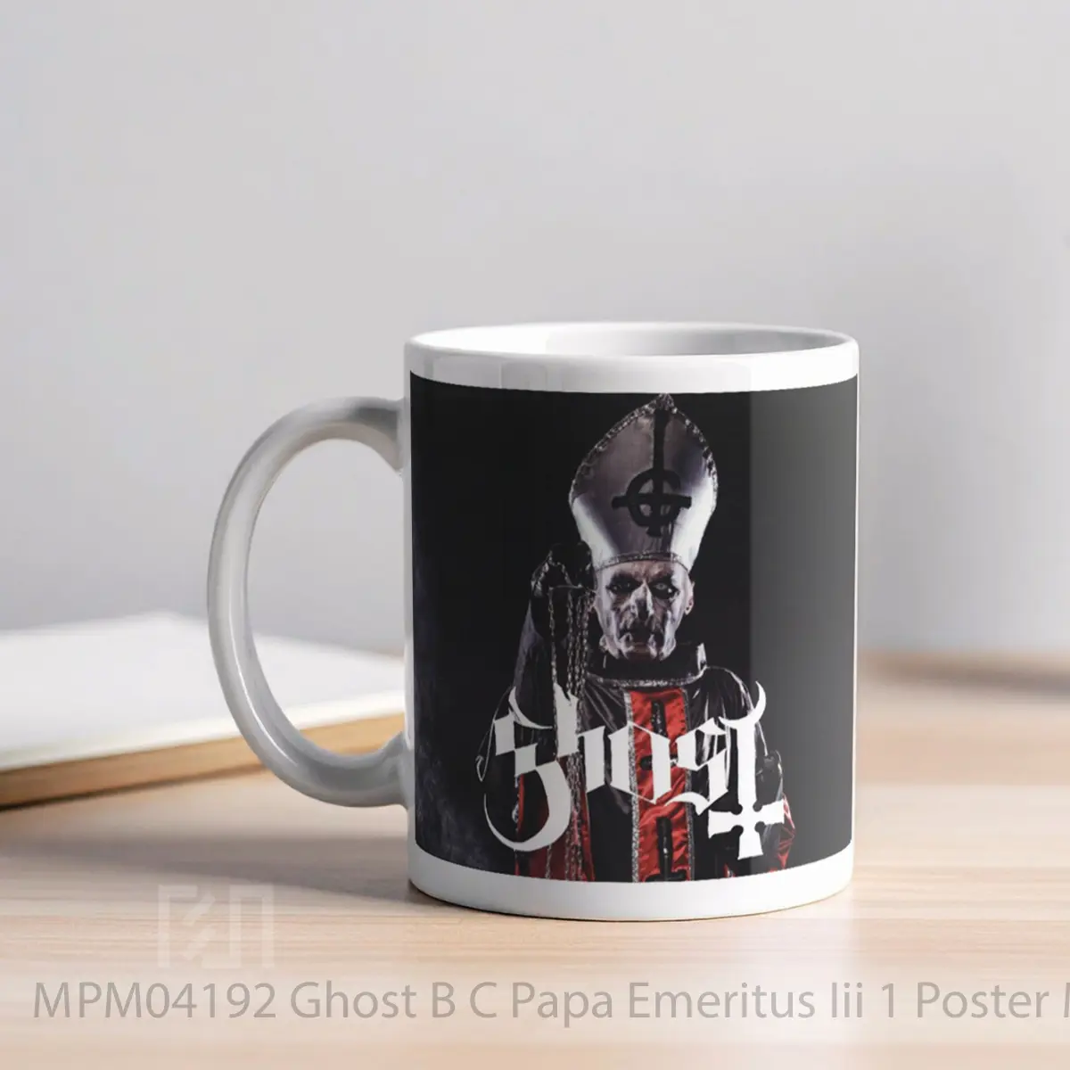Mug Ghost B C Papa Emeritus Iii 1 MPM04192 - All-side / Desain