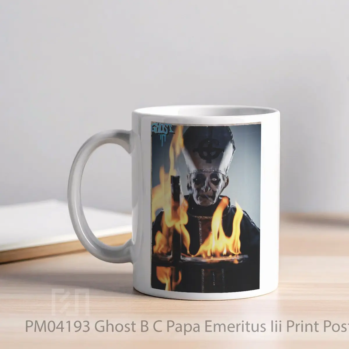 Mug Ghost B C Papa Emeritus Iii Print MPM04193 - All-side / Desain