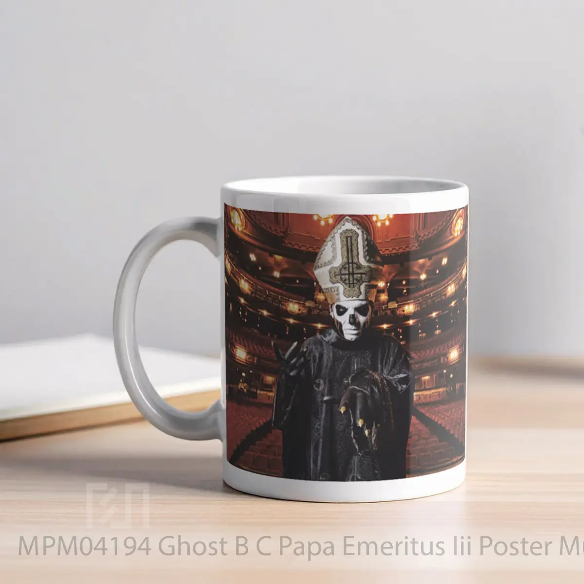 Mug Ghost B C Papa Emeritus Iii MPM04194 - All-side / Desain