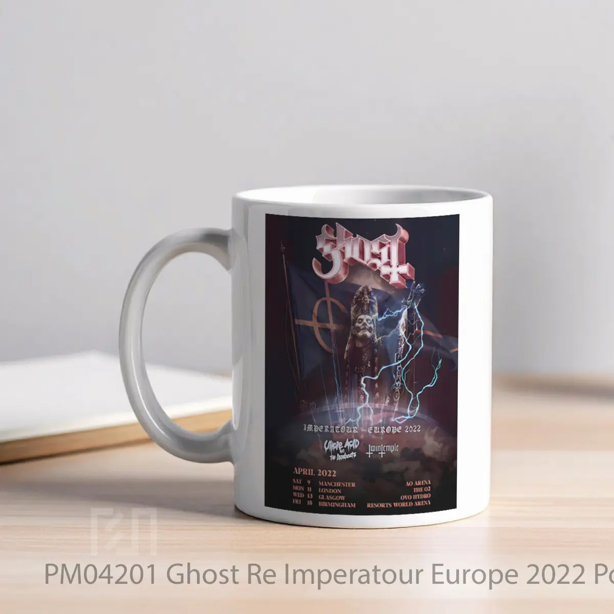 Mug Ghost Re Imperatour Europe 2022 MPM04201 - All-side / Desain