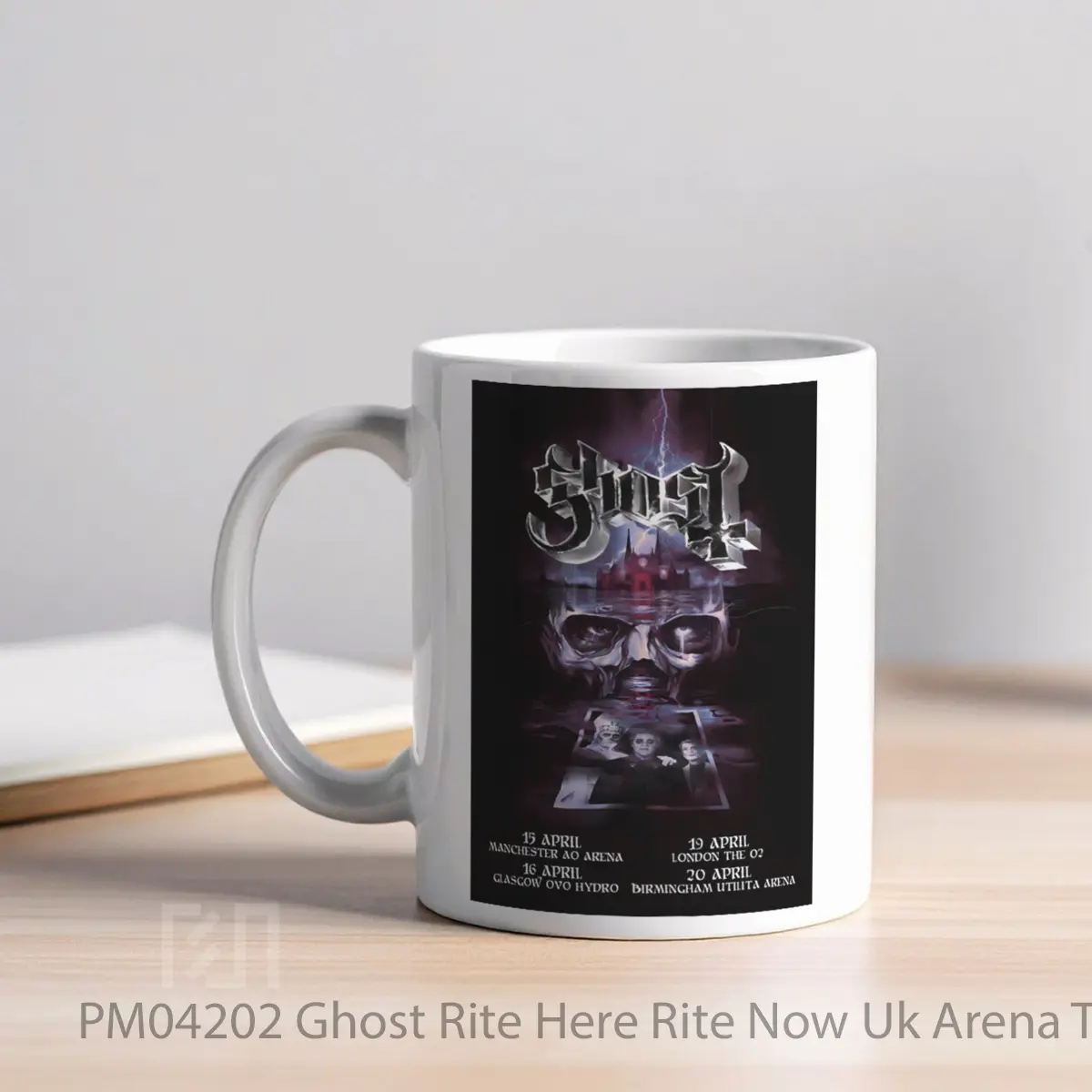 Mug Ghost Rite Here Rite Now Uk Arena Tour 2025 MPM04202 - All-side / Desain