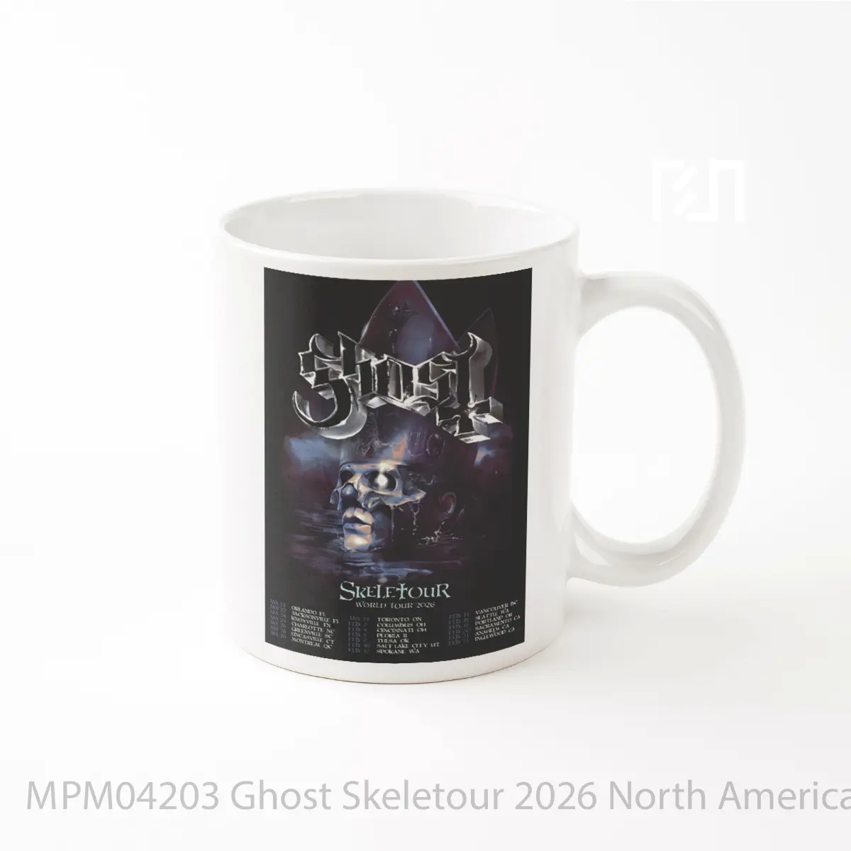 Mug Ghost Skeletour 2026 North America Arena Tour MPM04203