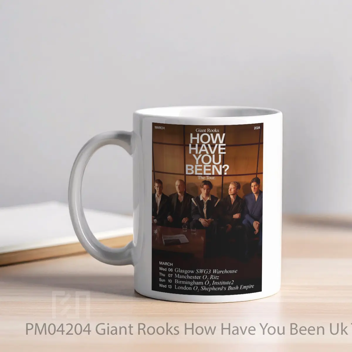 Mug Giant Rooks How Have You Been Uk Tour 2024 MPM04204 - All-side / Desain