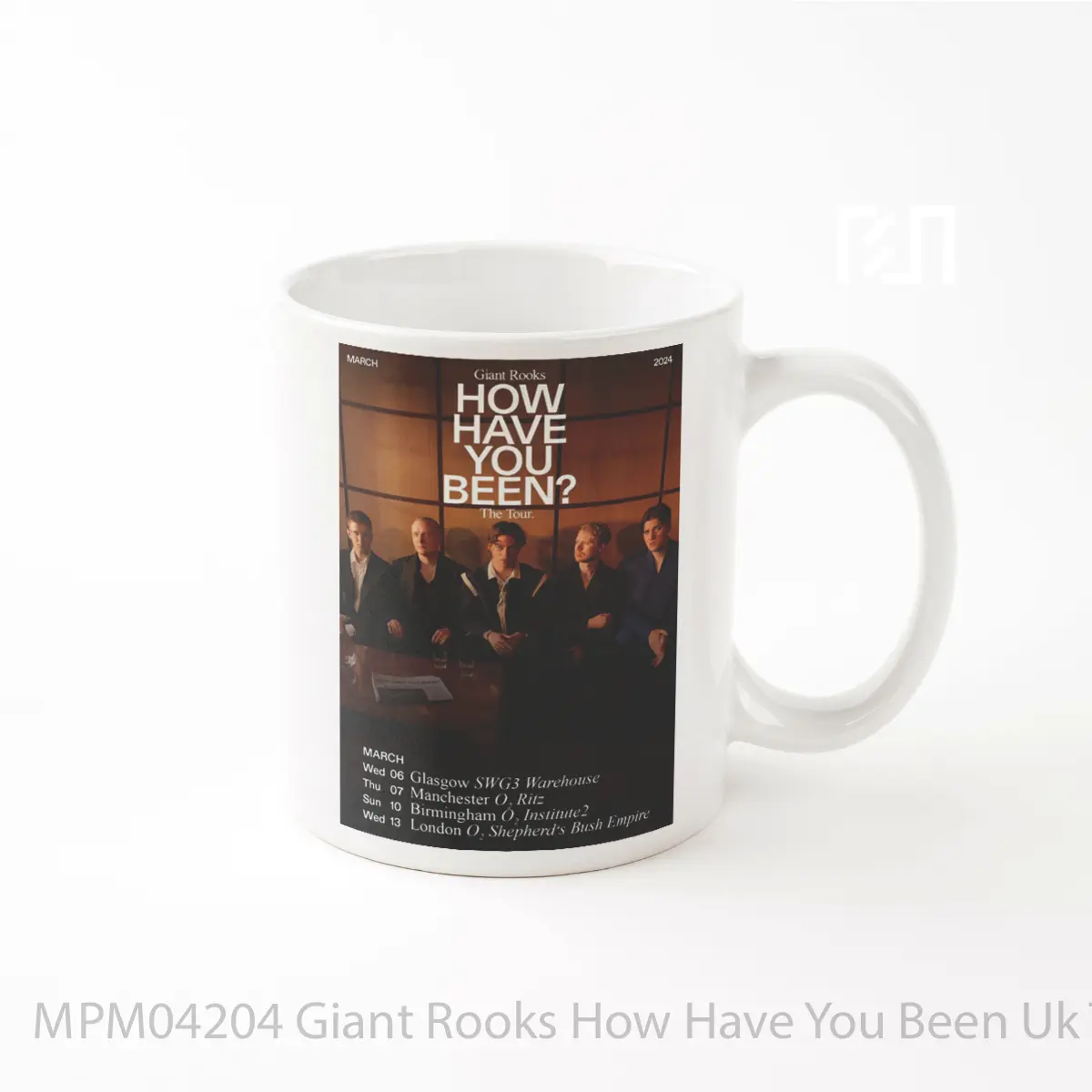 Mug Giant Rooks How Have You Been Uk Tour 2024 MPM04204