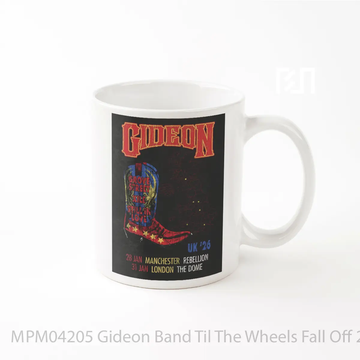 Mug Gideon Band Til The Wheels Fall Off 2026 Uk Tou MPM04205