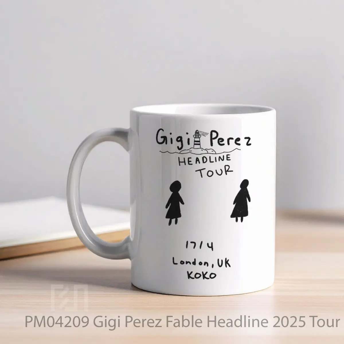 Mug Gigi Perez Fable Headline 2025 Tour MPM04209 - All-side / Desain