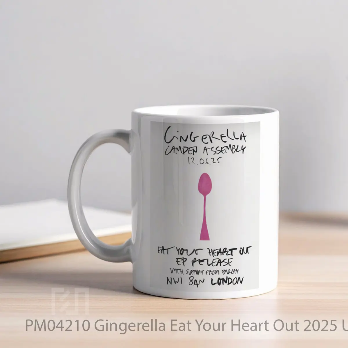 Mug Gingerella Eat Your Heart Out 2025 Uk Tour MPM04210 - All-side / Desain