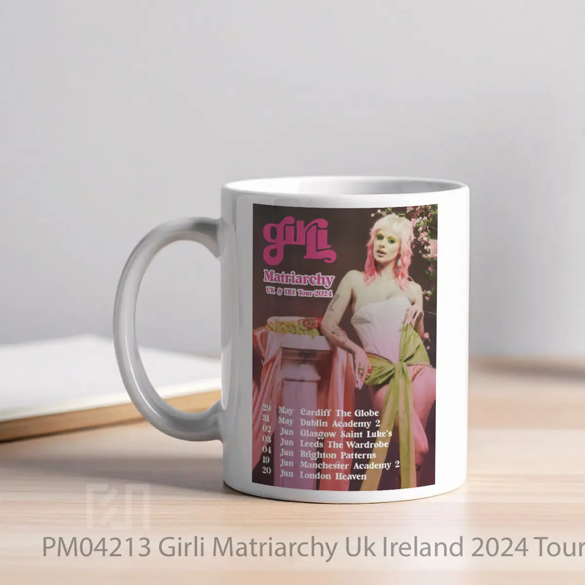 Mug Girli Matriarchy Uk Ireland 2024 Tour MPM04213 - All-side / Desain