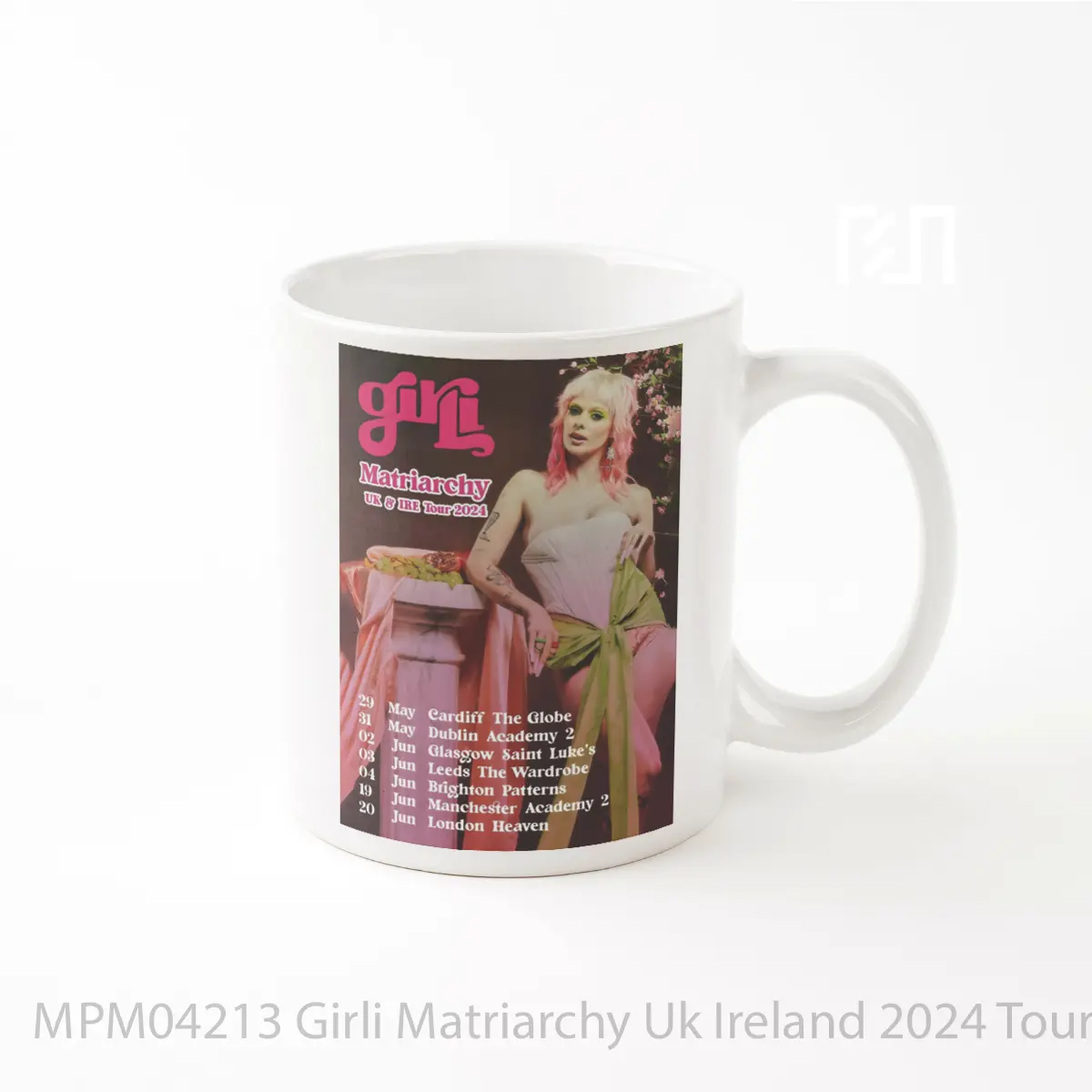 Mug Girli Matriarchy Uk Ireland 2024 Tour MPM04213