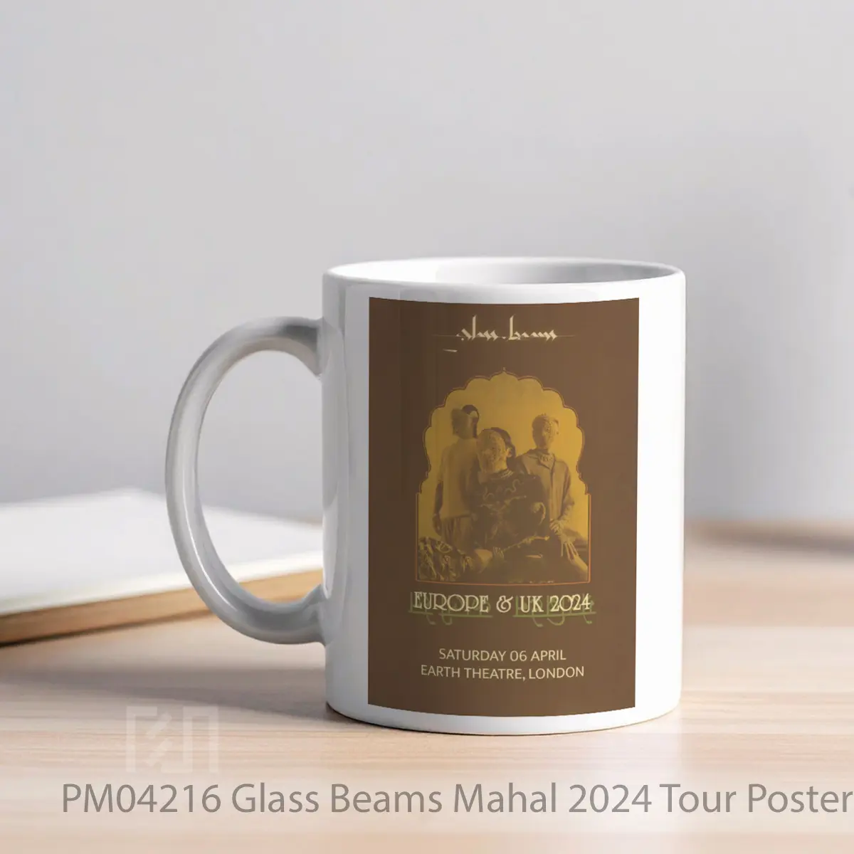 Mug Glass Beams Mahal 2024 Tour MPM04216 - All-side / Desain