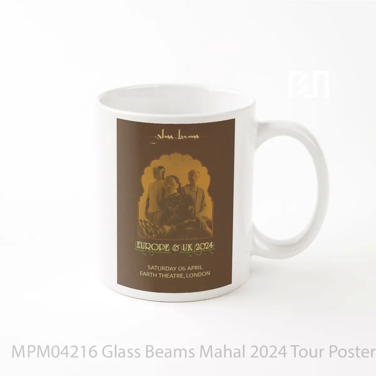 Mug Glass Beams Mahal 2024 Tour MPM04216