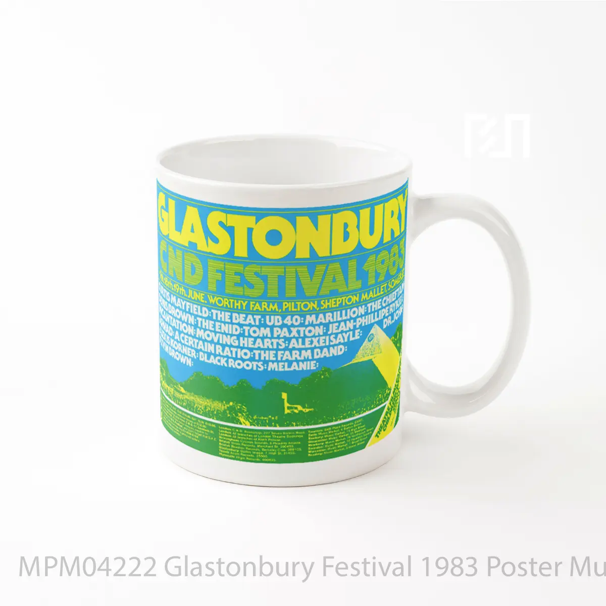 Mug Glastonbury Festival 1983 MPM04222