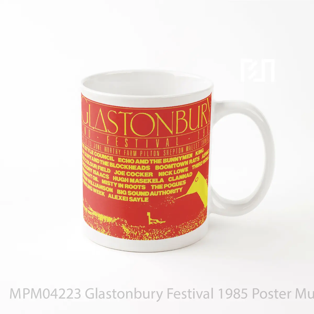 Mug Glastonbury Festival 1985 MPM04223