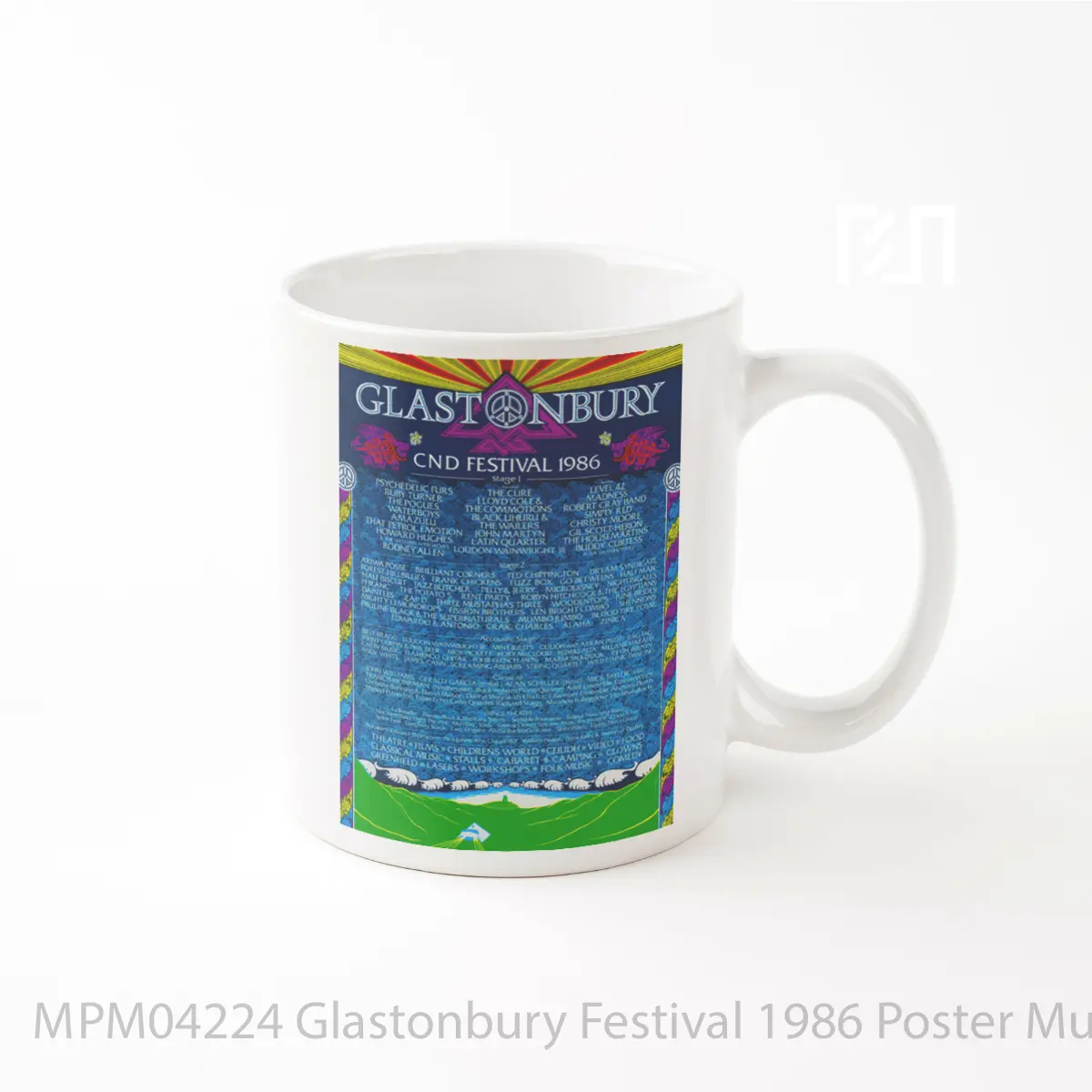Mug Glastonbury Festival 1986 MPM04224