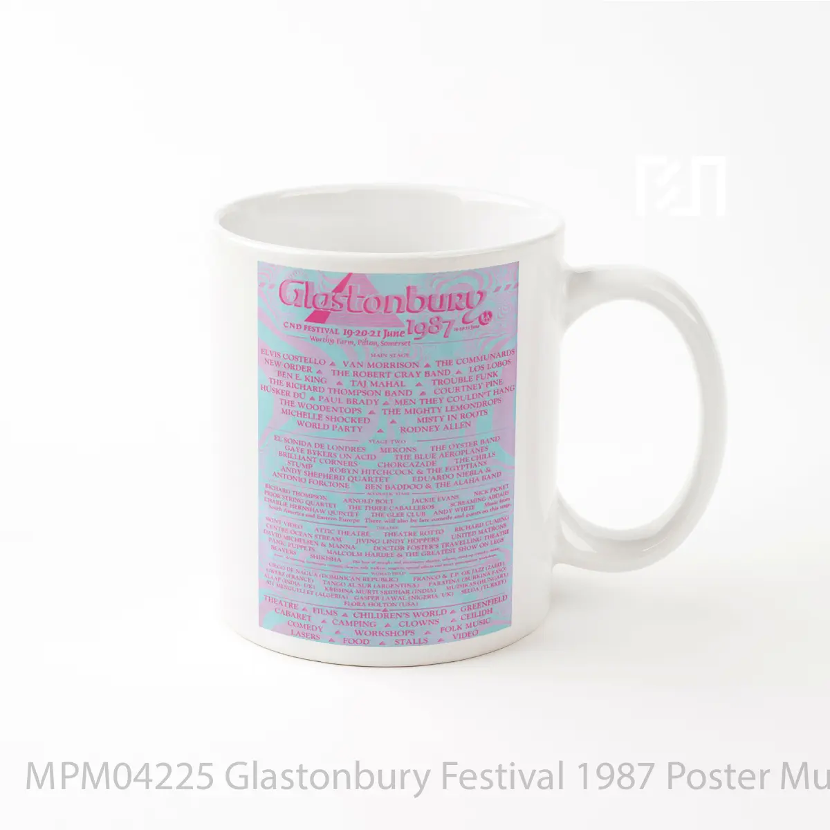 Mug Glastonbury Festival 1987 MPM04225