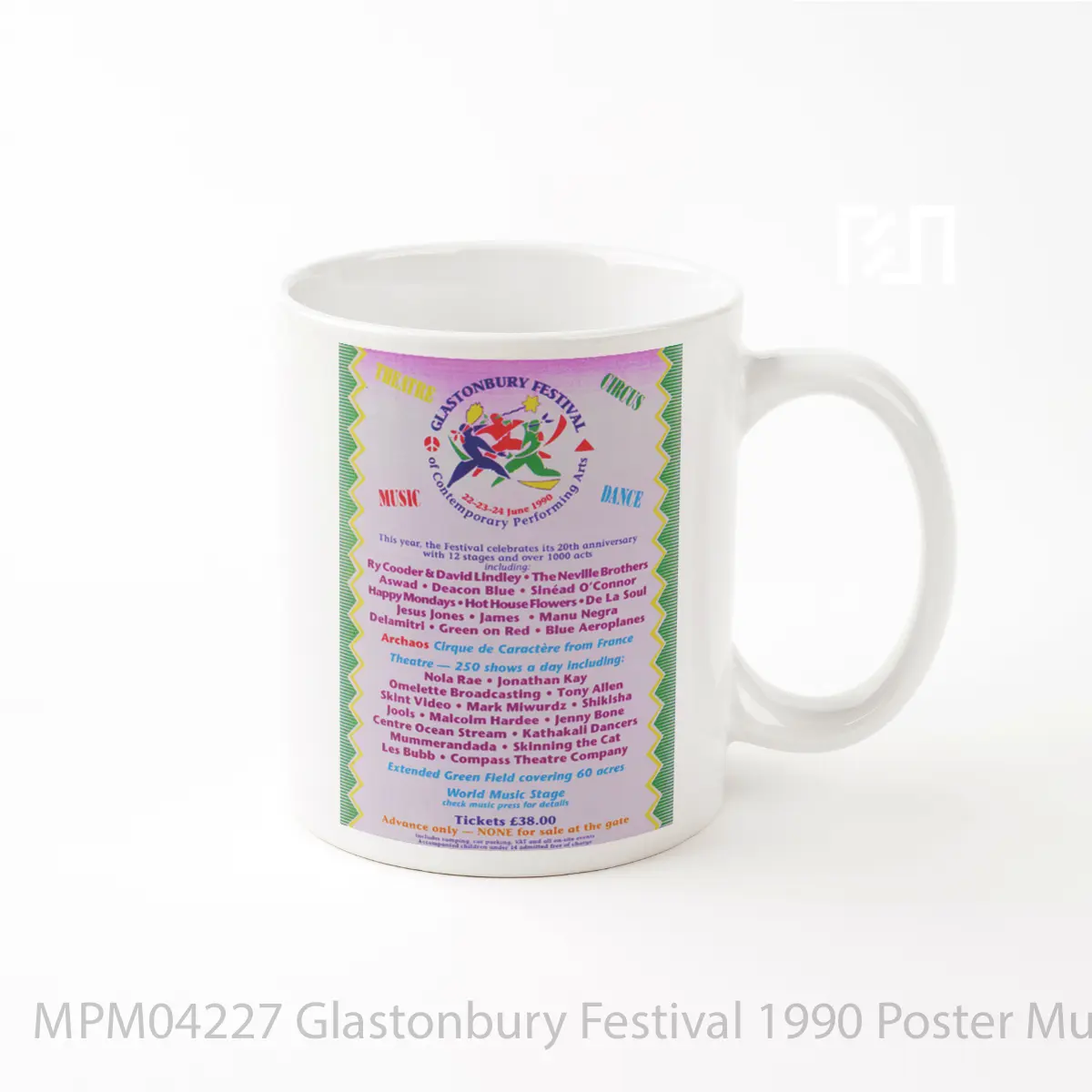 Mug Glastonbury Festival 1990 MPM04227