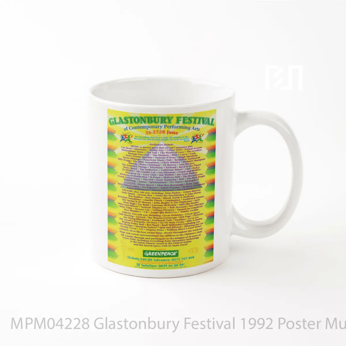 Mug Glastonbury Festival 1992 MPM04228