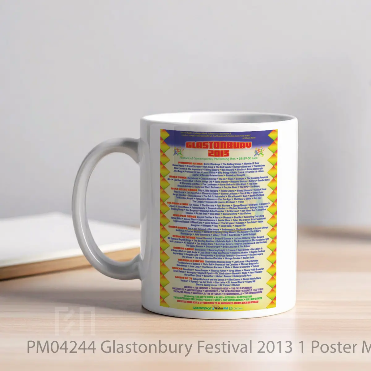Mug Glastonbury Festival 2013 1 MPM04244 - All-side / Desain