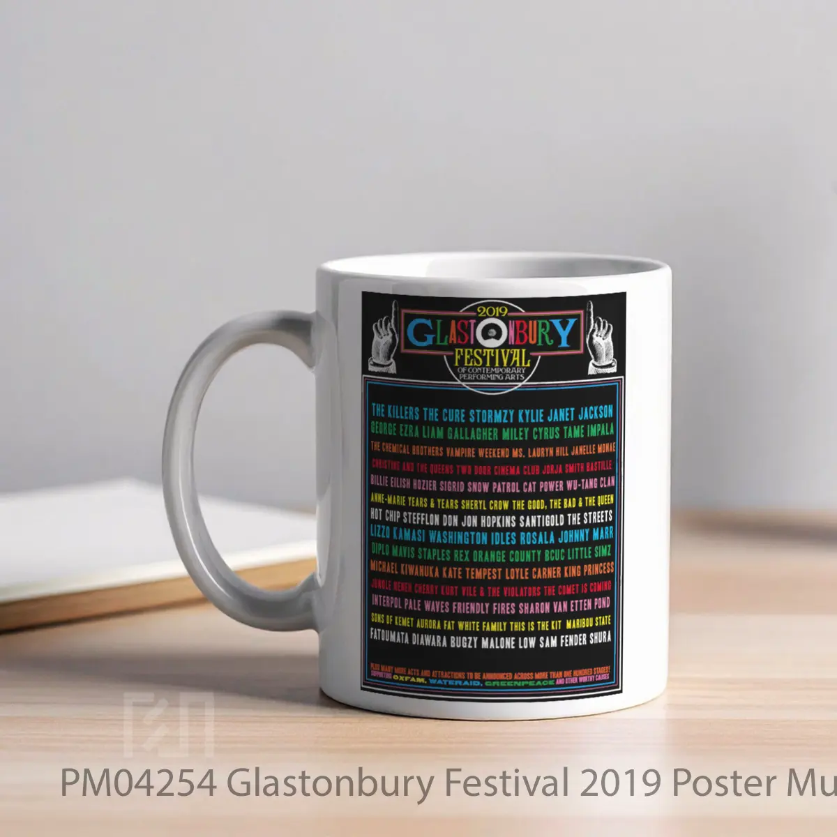 Mug Glastonbury Festival 2019 MPM04254 - All-side / Desain
