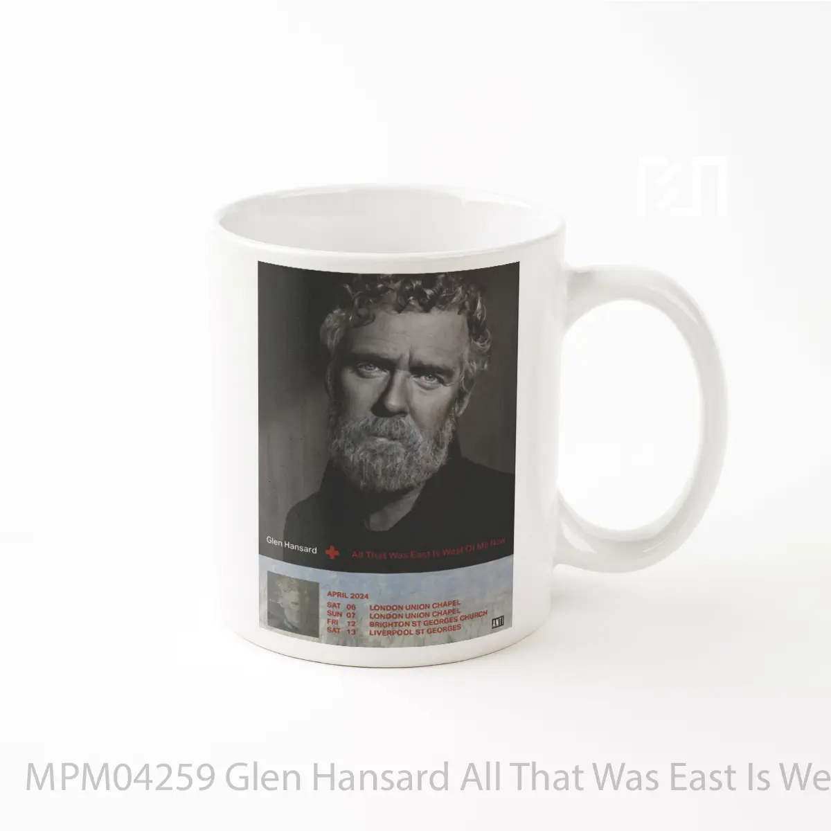 Mug Glen Hansard All That Was East Is West Of Me Now Uk Tour 2024 MPM04259