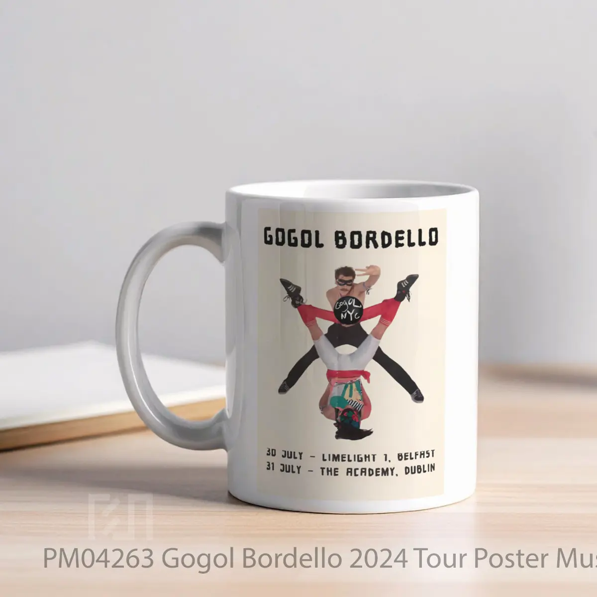 Mug Gogol Bordello 2024 Tour MPM04263 - All-side / Desain