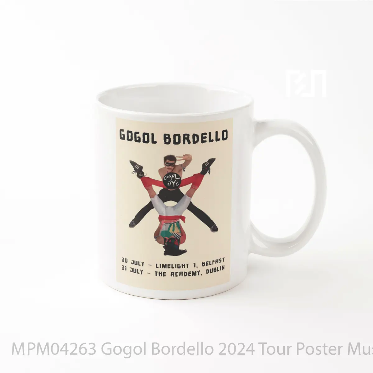 Mug Gogol Bordello 2024 Tour MPM04263