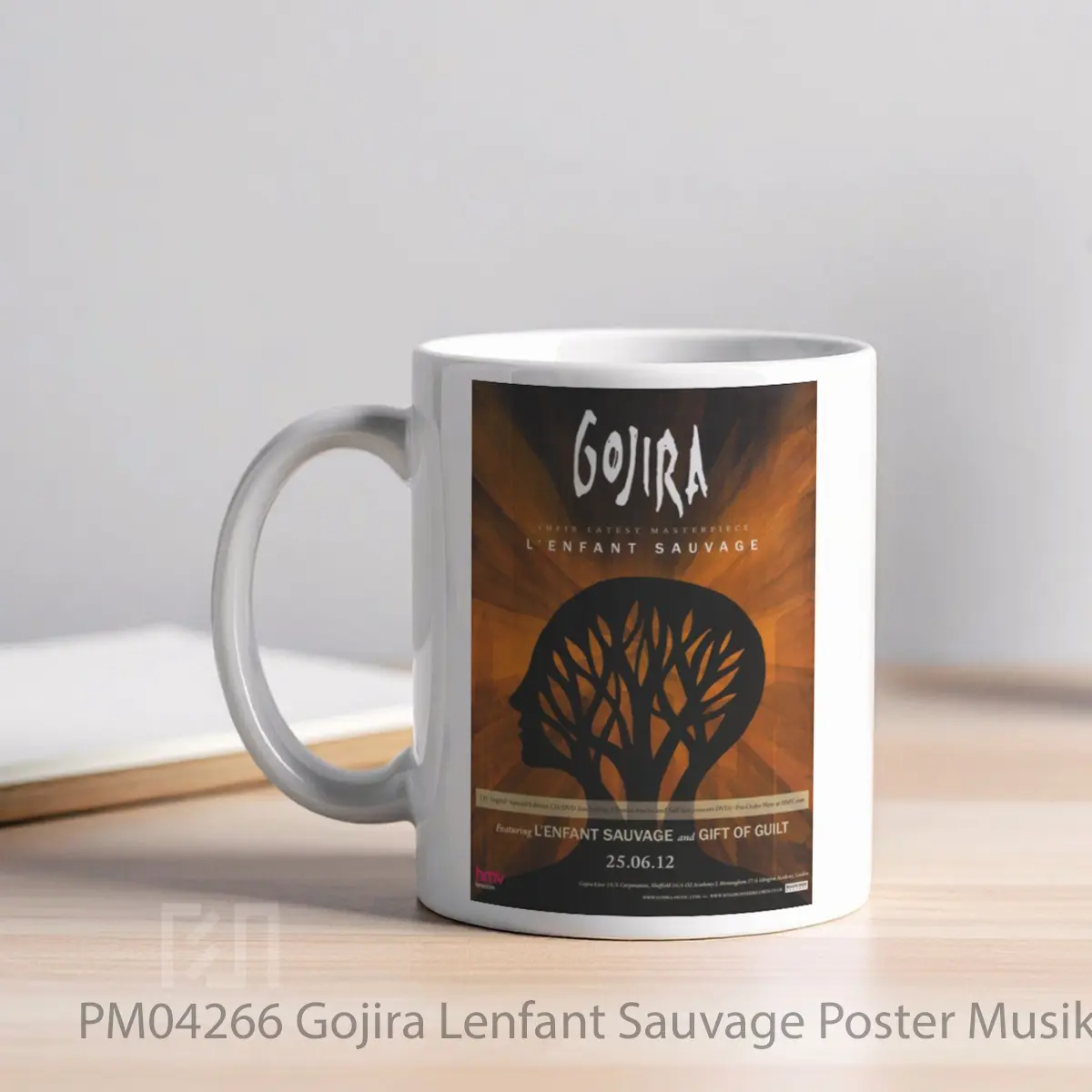 Mug Gojira Lenfant Sauvage MPM04266 - All-side / Desain