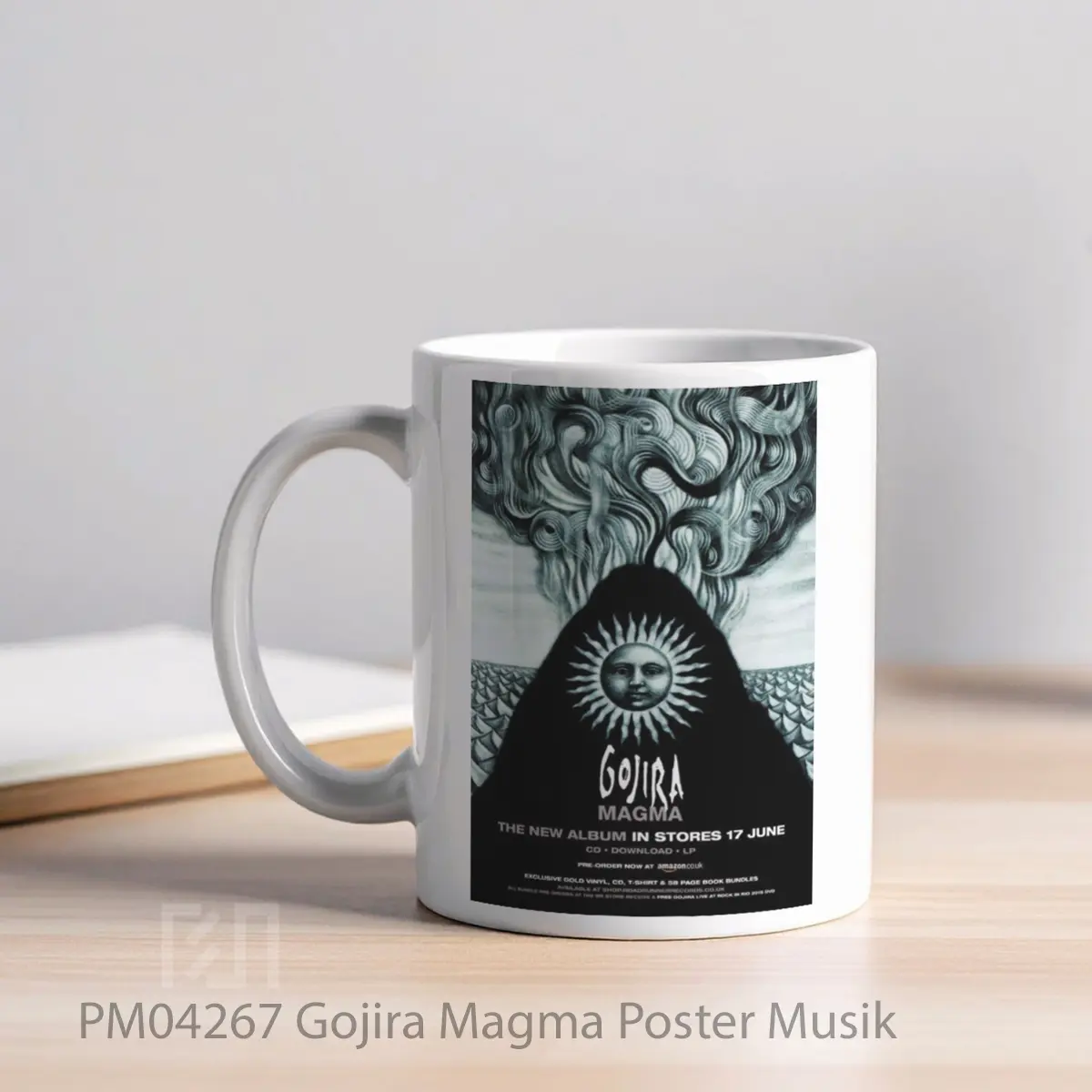 Mug Gojira Magma MPM04267 - All-side / Desain