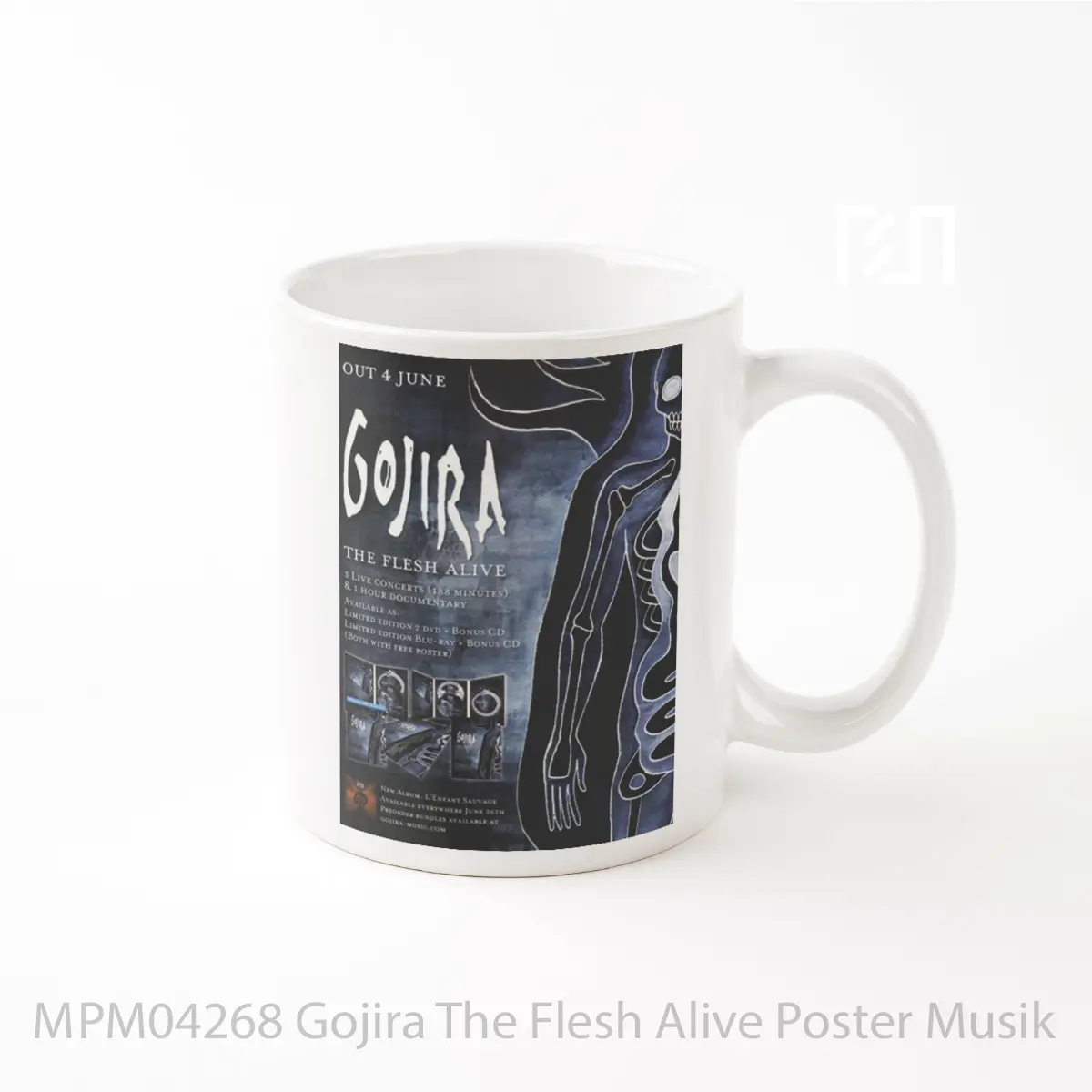 Mug Gojira The Flesh Alive MPM04268