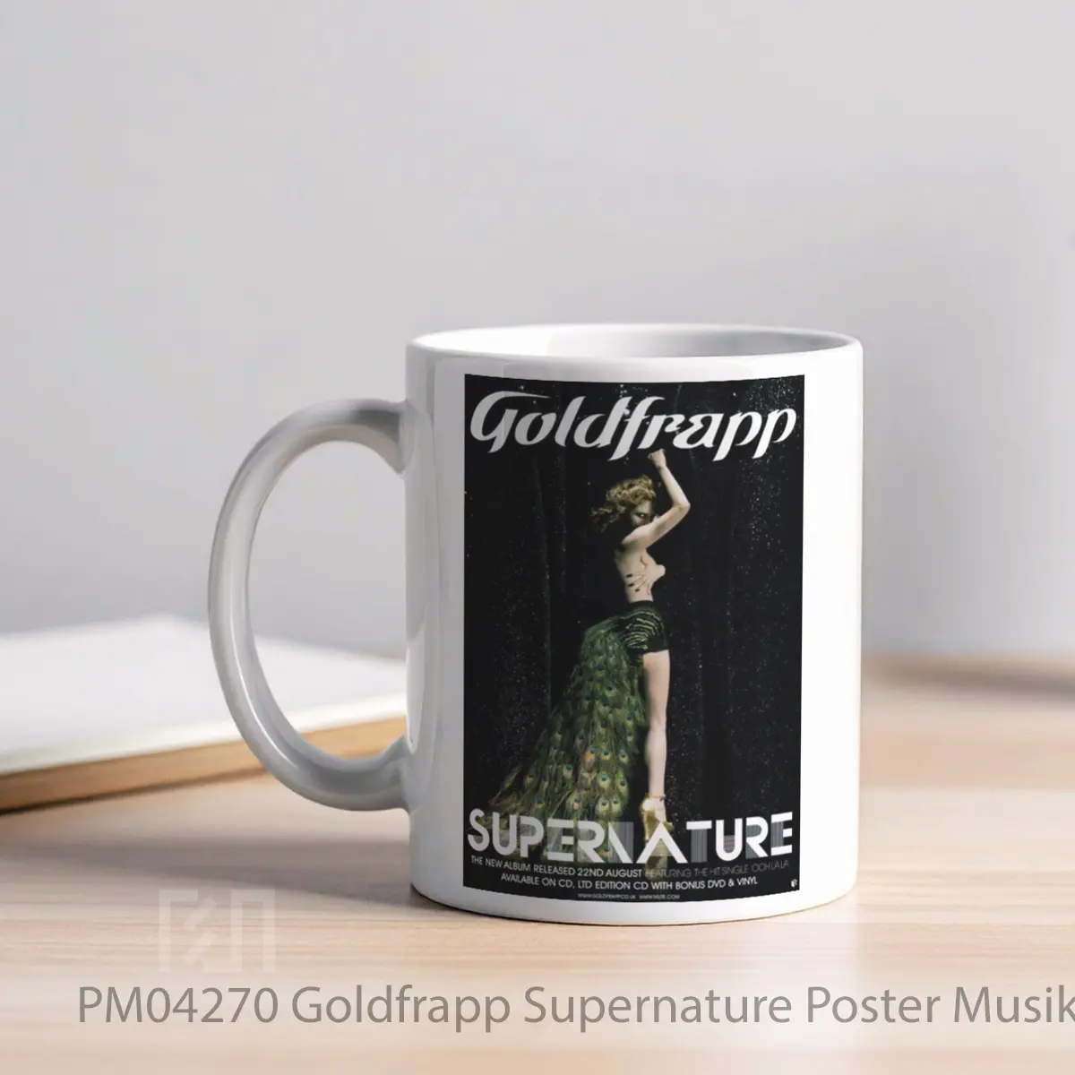 Mug Goldfrapp Supernature MPM04270 - All-side / Desain