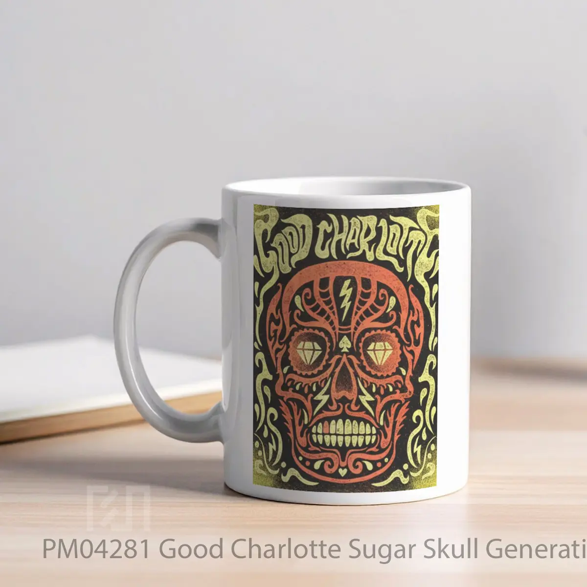 Mug Good Charlotte Sugar Skull Generation Rx Design Po MPM04281 - All-side / Desain